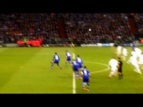 Skandaltor FC Schalke 04 - FC Basel Champions League 11.12.2013 Abseitstor