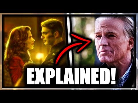 Avengers Endgame Old Captain America Ending Explained by Russo Brothers & Time Travel Explained Plot