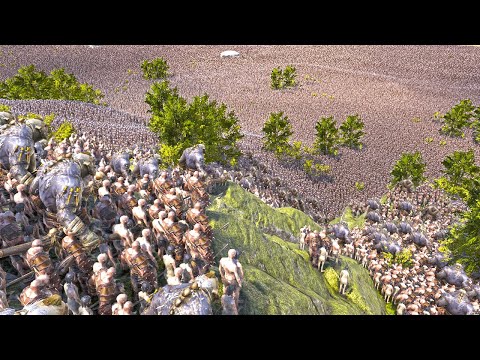 Strategic joint Force Defending an Island By 2,000,000 million evil army !! UEBS 2