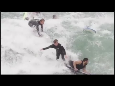 BEST SURFING WIPEOUTS - THE FUNNIEST SURF FAILS