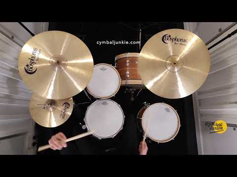 NEW Bosphorus 14" Jazz Master hi-hats (808/1208g) REDUCED with VIDEO SOUND FILE image 3