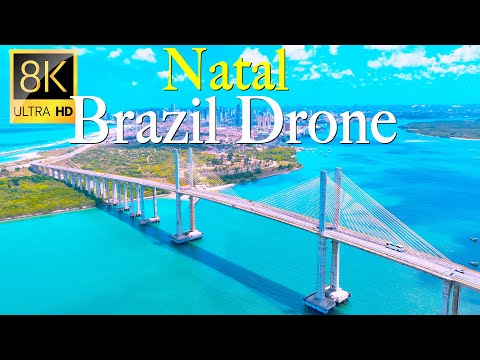 Natal, Rio Grande do Norte, Brazil in 8K UHD Drone