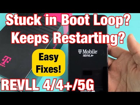 T Mobile REVVL 4 4 5G How to Setup from Beginning Initial Setup