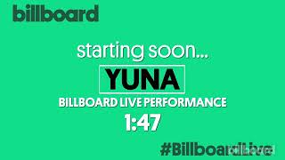 Yuna Live Billboard 2019. Forevermore, Crush &amp; Blank Marquee.