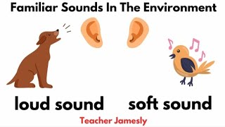 FAMILIAR SOUNDS IN THE ENVIRONMENT - LOUD SOUNDS & SOFT SOUNDS
