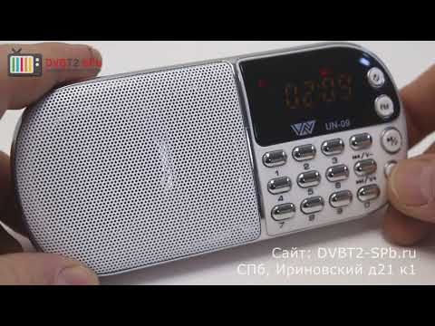 NGY UN-09 - симпатичный радиоприёмник с SD и USB