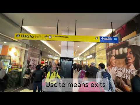 Venice Arriving By Train