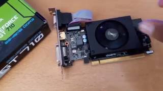 GIGABYTE GeForce GT 710 (GV-N710D3-2GL) - відео 2