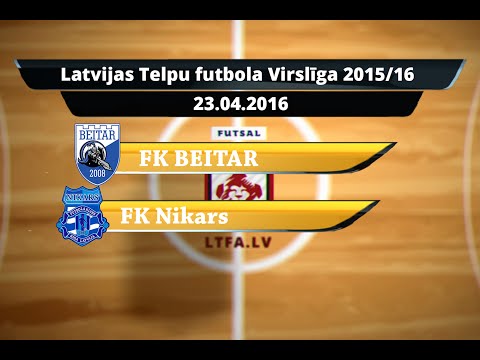 FK BEITAR - FK NIkars [LTFA VIRSLĪGA 2015/16 | Highest Division [Highlights]