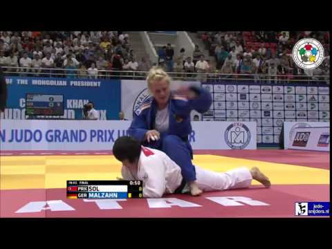 Judo 2014 Grand Prix Ulaanbaatar: Sol (PRK) - Malzahn (GER) [-78kg] final