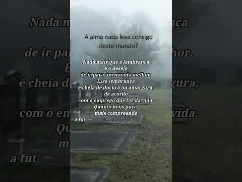 a alma nada leva consigo desse mundo #shorts