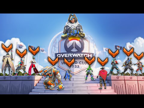 1 WORLD CUP Player VS *10* Bronze Players - Who wins?! (Overwatch 2)