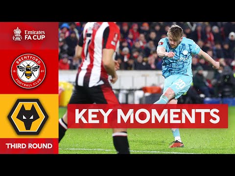 Brentford v Wolverhampton Wanderers | Key Moments | Third Round | Emirates FA Cup 2023-24