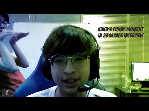 Kuku's Funny Moment in 23savage Interview | T1 vs VP | ESL One Summer 2021