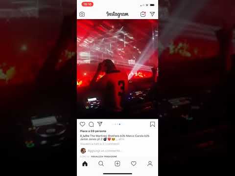 MARCO CAROLA B2B THE MARTINEZ BROTHERS B2B  JAMIE JONES @ WE ARE FSTVL 2019