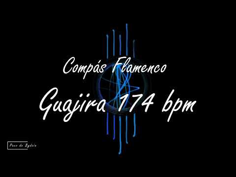 Compás Flamenco Guajira 174 bpm