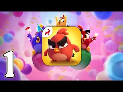 Angry Birds Dream Blast - Gameplay Walkthrough Part 1 Tutorial