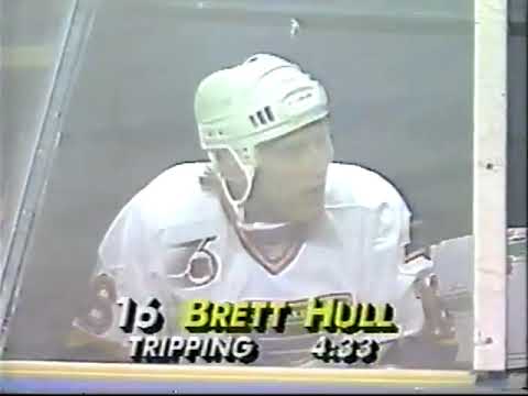 1991-92 NHL St. Louis Blues vs Detroit Red Wings