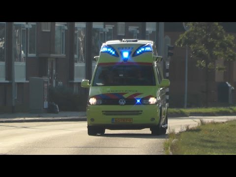 A1, Silverline Ambulance 02-132 Harlingen naar het MCL
