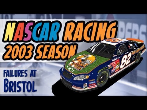 Papyrus NASCAR Racing 2003 Season - Failures at Bristol