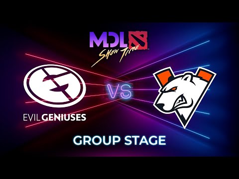 Evil Geniuses vs Virtus.pro - MDL Macau 2019: Group Stage