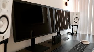 My Dream 5K Dual Monitor Desk Setup Tour 2017