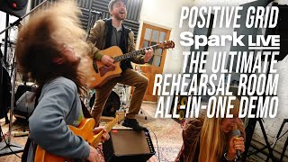 Video thumbnail for Positive Grid Spark Live: Ultimate Rehearsal Room All-in-One PA/Amp for Your Band by Performer Magazine