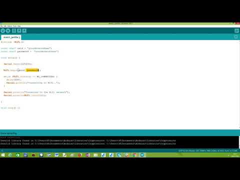 ESP32 Arduino: connecting to a WiFi network