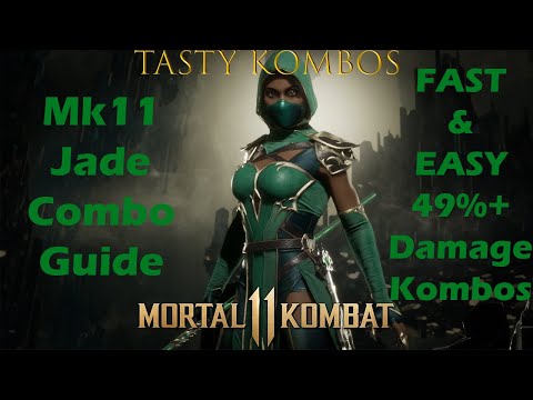 Mk11 Tasty Kombos #8 - Jade Combo Guide!