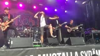 Celesty - Sword Of Salvation , live Nummirock 24.06.2016