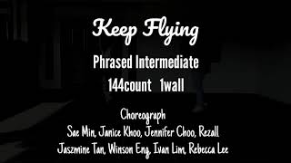 Keep Flying Line Dance Demo