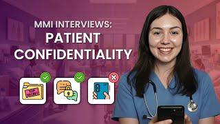Filming a Patient for TikTok?! | Confidentiality & Professionalism | Medical Ethics MMI Questions