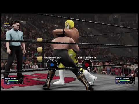 WCW2K19 WCW World War 3 1997 Match 2 WCW Cruiserweight Championship