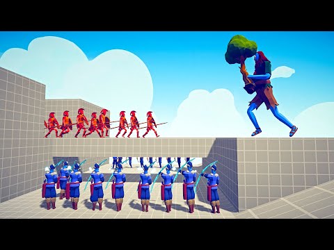 TREE GIANT AND 18x ARCHERS vs 12x EVERY UNITS | TABS - Totally Accurate Battle Simulator