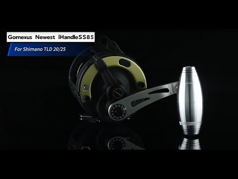 Gomexus T bar handle for shimano tld! #trollingfishing #sharkfishing #surffishing #offshorefishing