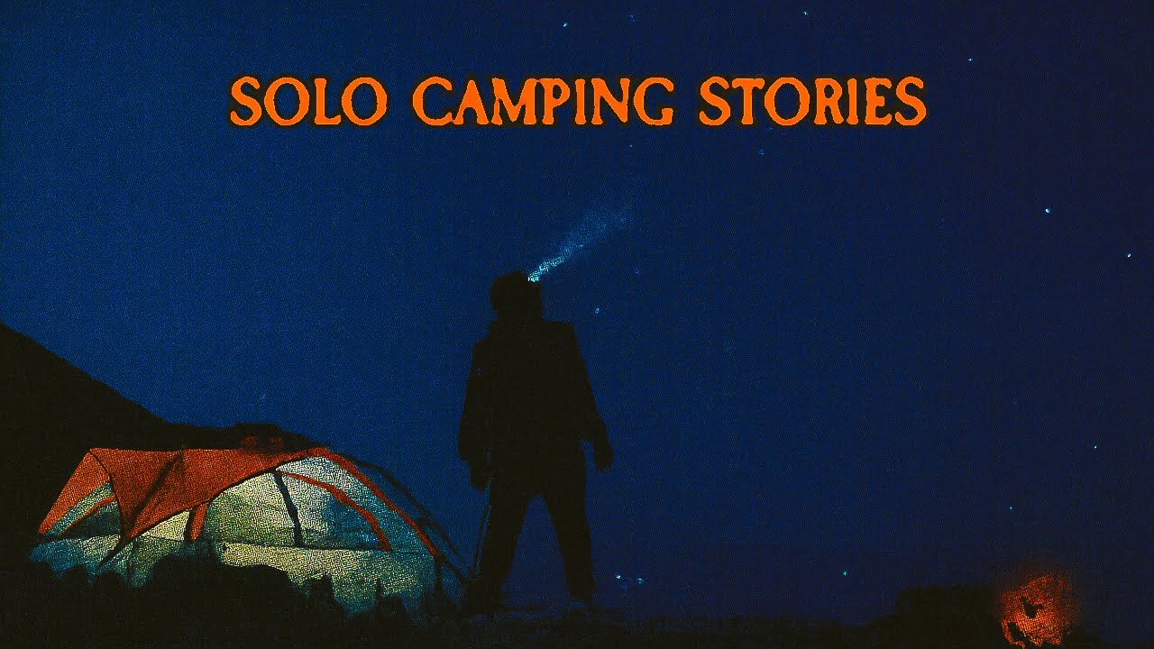 3 Unsettling Solo Camping Stories | Rain & Haunting Ambience