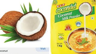 COCONUT /MILK/ POWDER/2021/KLF/Review/ /Coconut milk  Powder Recipe/ Chutney/नारियल का दूध
