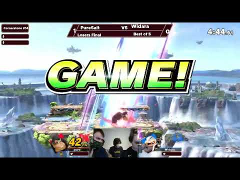 Puresalt (Donkey Kong) vs Widara (Bowser Jr.) -  Losers Final  - Cornerstone #14