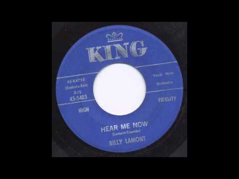 BILLY LAMONT - HEAR ME KNOW - KING