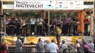 preview picture of video 'Bucket bigband op Muziekfestival Nigtevecht'