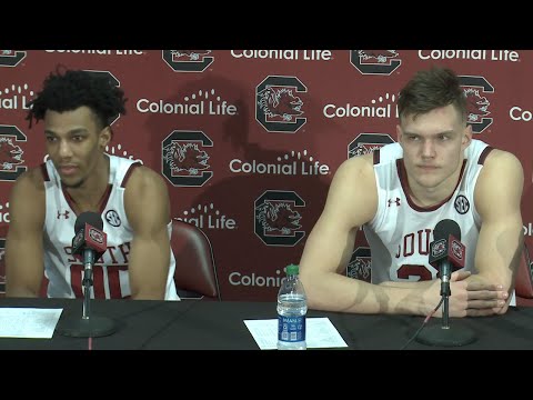 POSTGAME: AJ Lawson, Maik Kotsar on Mississippi State — 3/3/20