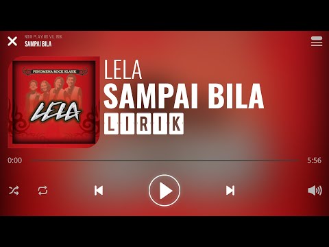 Lela - Sampai Bila [Lirik]