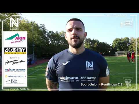 09.10.21 | Stimmen zum Spiel Sport-Union Neckarsulm - SSV Reutlingen 2:2