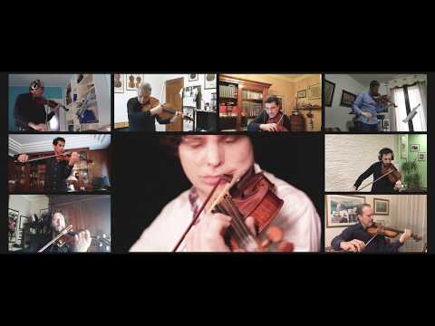 Augustin Hadelich & GliArchiEnsemble: Paganini Concerto no. 4 "Adagio Flebile con sentimento"