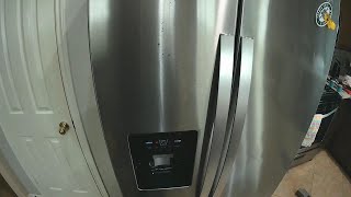Whirlpool refrigerator not cooling or freezing properly — service mode, forced defrost, defrost problem