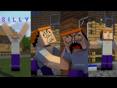 (PART 1) Abang Sally Minecraft Parody Compilation (Minecraft Animation)
