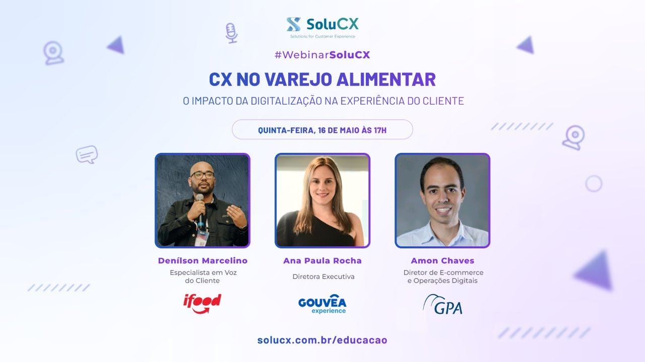 Webinar | CX no varejo alimentar: O impacto da digitalização na experiência do cliente