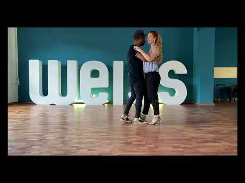 TANZSCHULE WEISS - Foxtrott Grundschritt gedreht