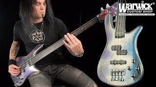 Video thumbnail for Streamer Stage I Fretless - Blue Flip Flop Chrome Finish #18-3978 DEMO by Framus & Warwick