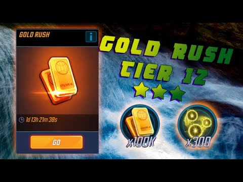 Gold Rush Tier 12 - 3 Star - MARVEL Strike Force - MSF